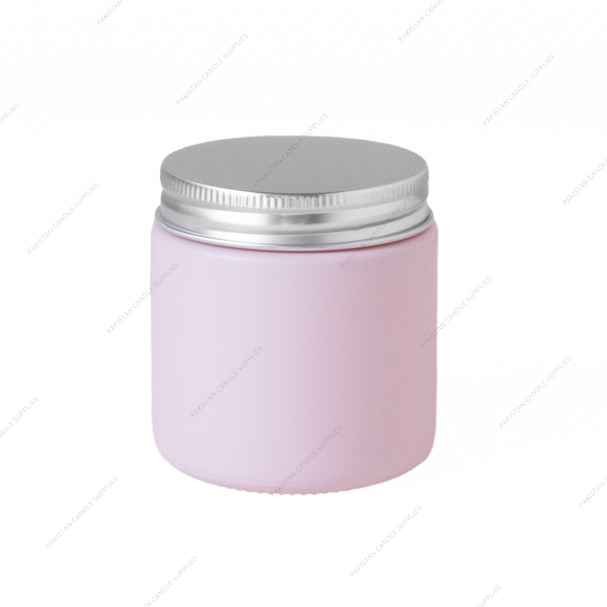 Matte Pink Jar | Silver Lid | 3.8 oz