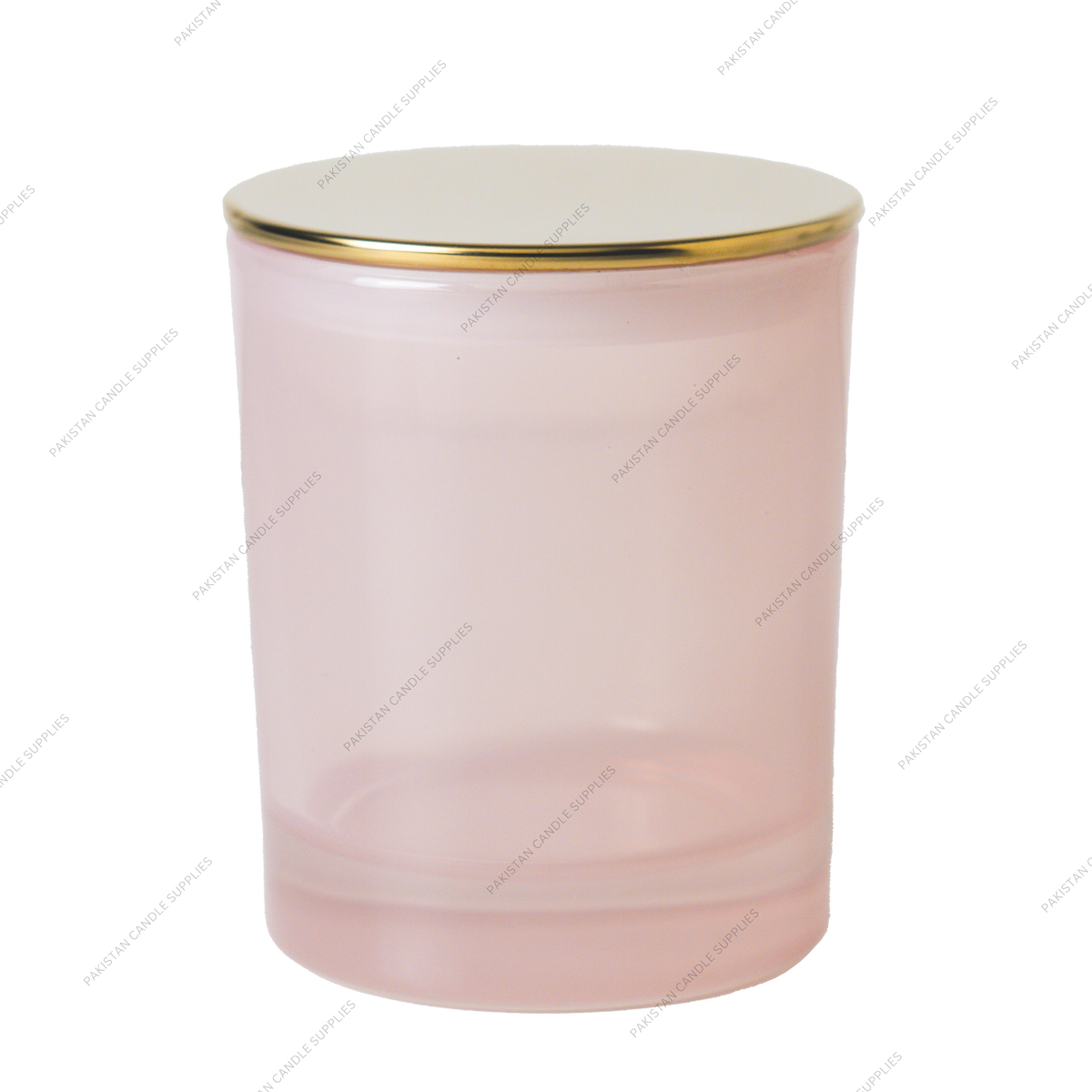 Translucent Pink Jar - Multiple Plug Lid Options - 9.6 oz