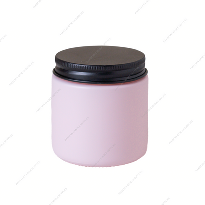 Matte Pink Jar | Black Lid | 3.8 oz