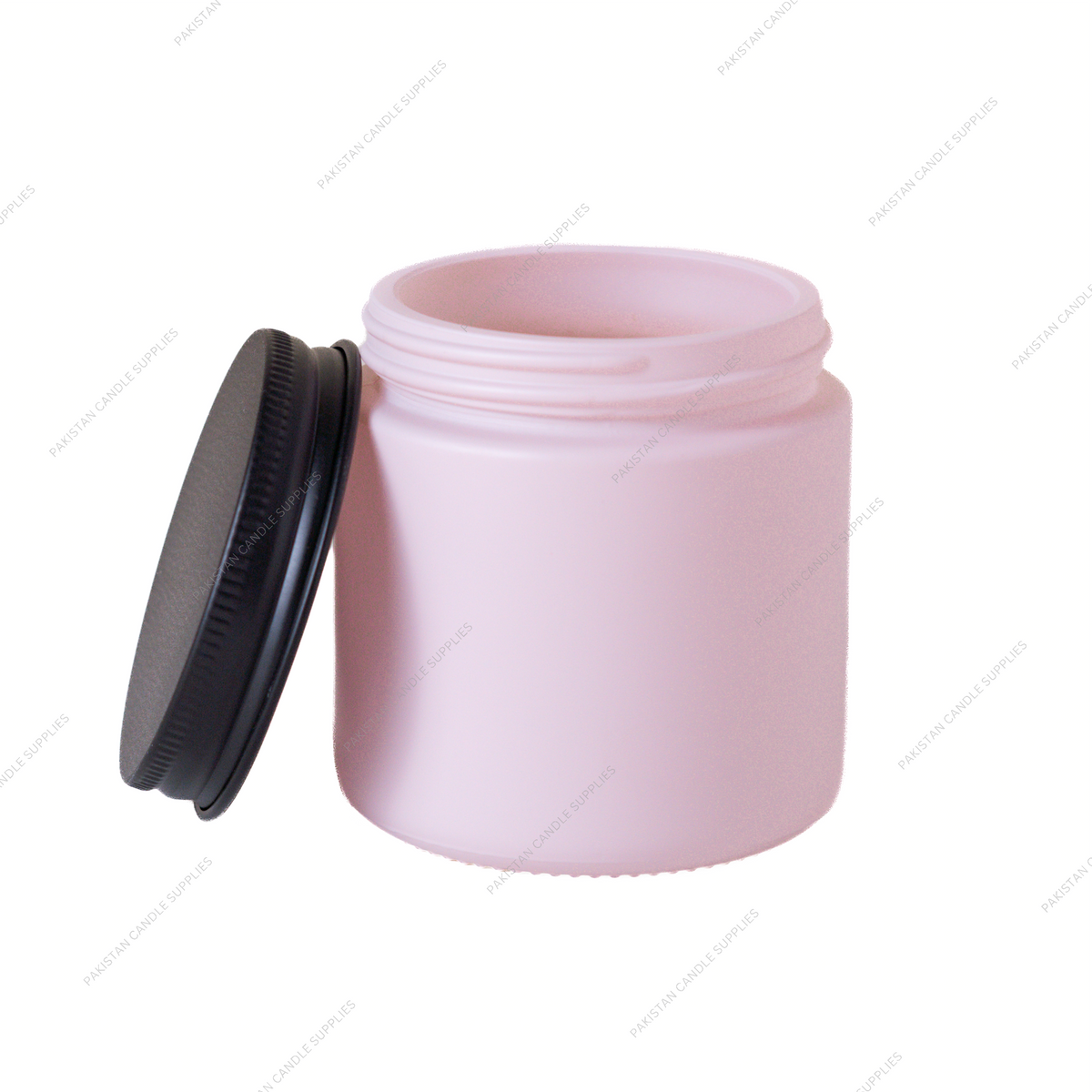 Matte Pink Jar | Black Lid | 3.8 oz