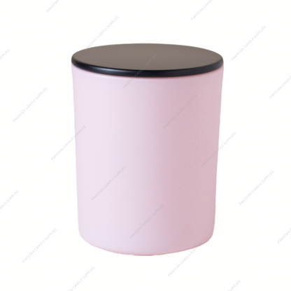Matte Pink Jar | Multiple Plug Lid Options | 6.5 oz