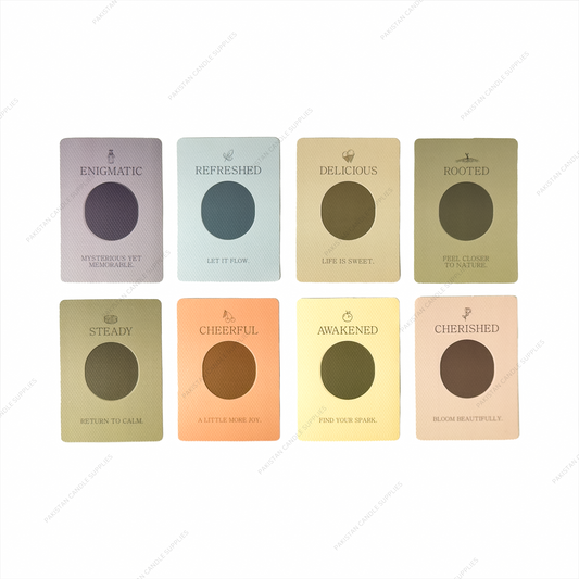 Candle Scent Sample Cards | Wax Fragrance Testers