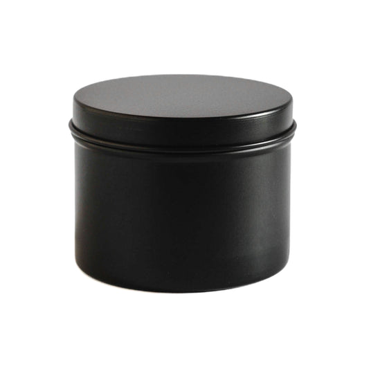 Black Tin 4 oz (Seamless)