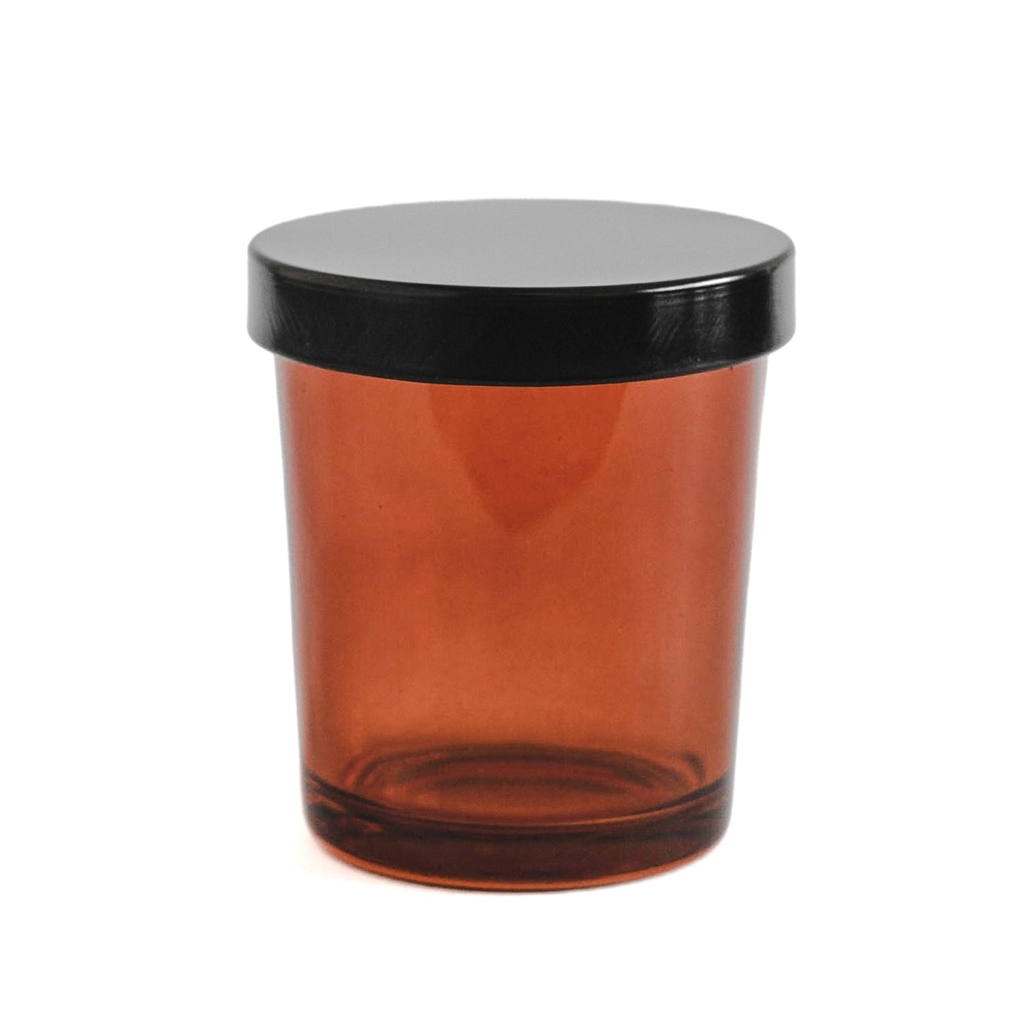 Amber Jar Black Lid 3.6 oz