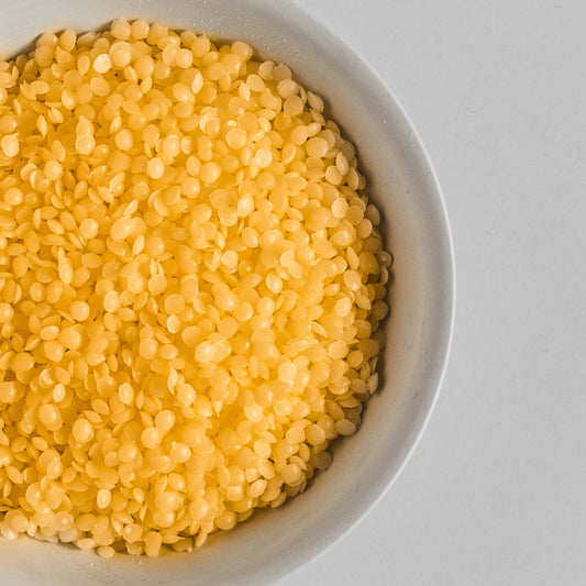 All-Natural Yellow Beeswax (Pellets) – Cosmetic Grade