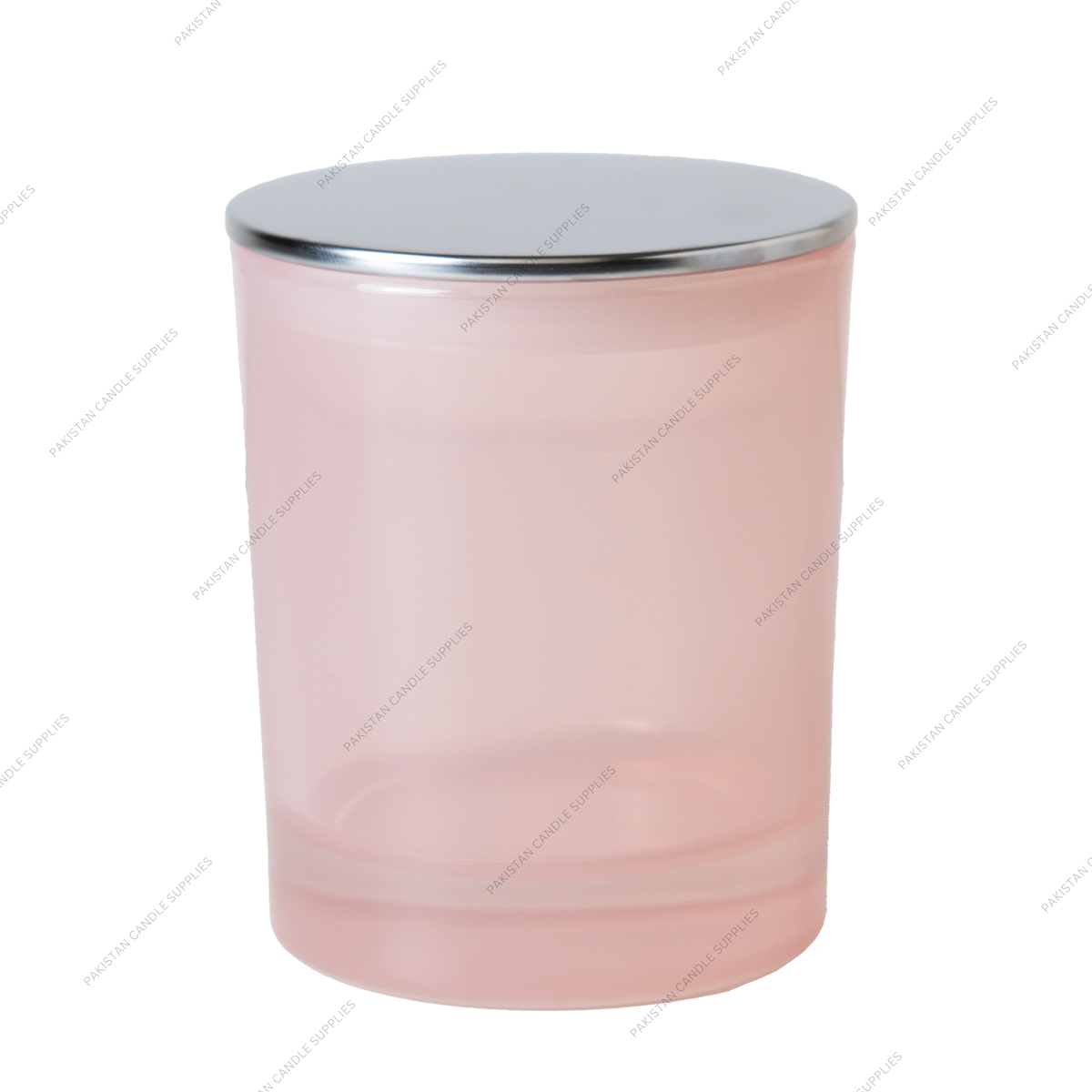 Translucent Pink Jar - Multiple Plug Lid Options - 9.6 oz